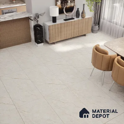Marble Floor & Wall Tile TL 05622 Natural Mantana 4 ft x 2 ft Matte Finish Vitrified Tile - 9 mm