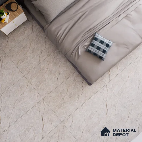 Marble Floor & Wall Tile TL 05622 Natural Mantana 4 ft x 2 ft Matte Finish Vitrified Tile - 9 mm