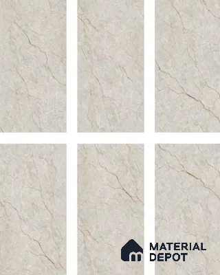 Marble Floor & Wall Tile TL 05622 Natural Mantana 4 ft x 2 ft Matte Finish Vitrified Tile - 9 mm