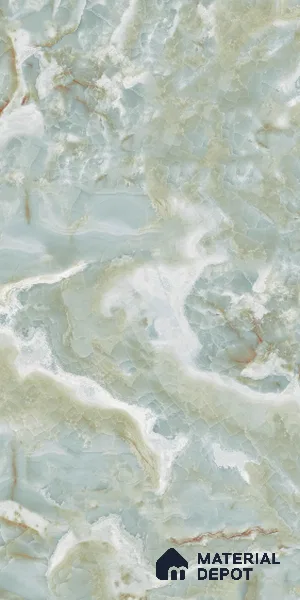 Marble Floor & Wall Tile TL 05571 Natural Strom 4 ft x 2 ft Glossy Finish Vitrified Tile - 9 mm (Random 5)