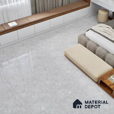Natural Wall & Floor Tile TL 05336 G Aurelio Magnesite Grafitti 4 ft x 2 ft Vitrified High Gloss Finish - 9 mm | Suitable for Living Room, Bedroom, Feature / Accent Walls & Highlighter Wall (Sample)