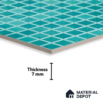 Subway Look Floor & Wall Tile TL 07703 C SP 23 12 x 12 inch Matte Finish Ceramic Tile - 7 mm