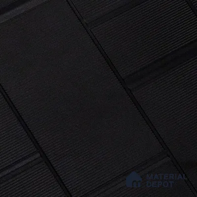 TL 00704 Nero Black Matte Finish 4 ft x 2 ft Full Body Vitrified Tile - 9 mm