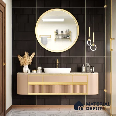 TL 00704 Nero Black Matte Finish 4 ft x 2 ft Full Body Vitrified Tile - 9 mm