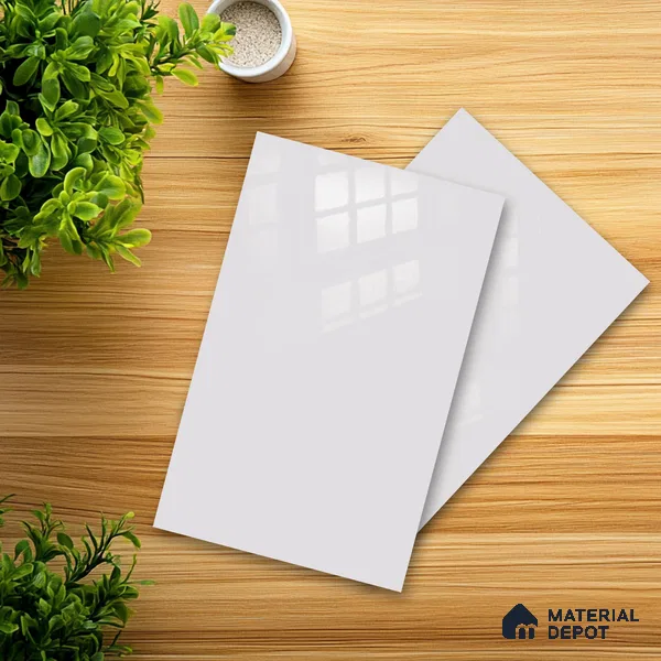 Ferrero 1B 0805 Pale Orchid 8 ft x 4 ft Solid Series High Gloss Finish Acrylic Laminate - 1.5 mm (LM 01152) | Matching Edgeband Code - 805 | Suitable for Kitchen Cabinets, Study Areas, Wardrobe