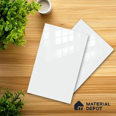 Ferrero 1B 0816 Slate Grey 8 ft x 4 ft Solid Series High Gloss Finish Acrylic Laminate - 1.5 mm (LM 01159) | Matching Edgeband Code - 816 | Suitable for Kitchen Cabinets, Study Areas, Wardrobe