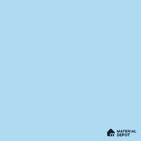 Ferrero 1B 0837 Sky Blue 8 ft x 4 ft Solid Series High Gloss Finish Acrylic Laminate - 1.5 mm (LM 01165) | Matching Edgeband Code - 837 | Suitable for Kitchen Cabinets, Study Areas, Wardrobe