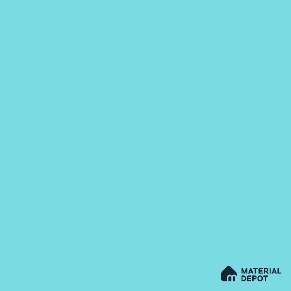 Ferrero 1B 0848 Bright Blue 8 ft x 4 ft Solid Series High Gloss Finish Acrylic Laminate - 1.5 mm (LM 01144) | Matching Edgeband Code - 848 | Suitable for Kitchen Cabinets, Study Areas, Wardrobe