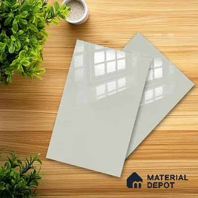 Ferrero 1B 0943 Mint Sparkle 8 ft x 4 ft Sparkle Series High Gloss Finish Acrylic Laminate - 1.5 mm (LM 01125) | Suitable for Kitchen Cabinets, Study Areas, Wardrobe
