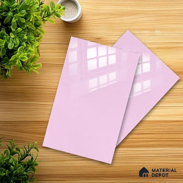 Ferrero 1B 0946 Lilac Spark 8 ft x 4 ft Sparkle Series High Gloss Finish Acrylic Laminate - 1.5 mm (LM 01128) | Suitable for Kitchen Cabinets, Study Areas, Wardrobe