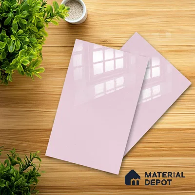 Ferrero 1B 0947 Blush Glitter 8 ft x 4 ft Sparkle Series High Gloss Finish Acrylic Laminate - 1.5 mm (LM 01129) | Suitable for Kitchen Cabinets, Study Areas, Wardrobe