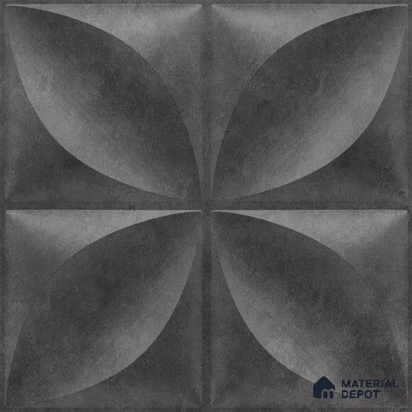 Grey Butterfly PVC Matte Finish 3D Wall Panel | 20 in x 20 in | Nexa Gray - 15 mm | Suitable for Dining, Feature Wall & TV Unit | Width is Subjected to 5% Variation