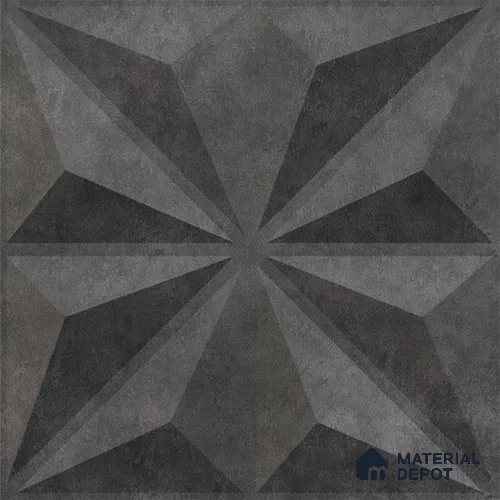 Grey Crystal PVC Matte Finish 3D Wall Panel | 20 in x 20 in | Nexa Gray - 15 mm | Suitable for Dining, Feature Wall & TV Unit | Width is Subjected to 5% Variation