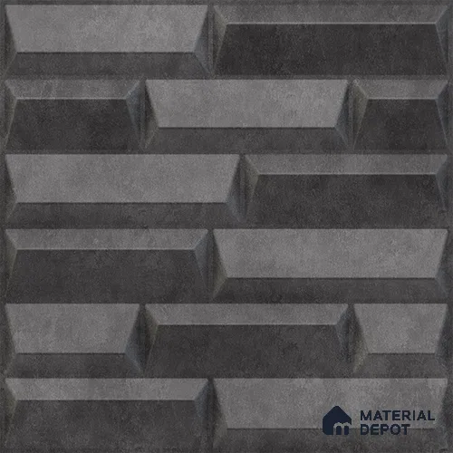 Grey Vault PVC Matte Finish 3D Wall Panel | 20 in x 20 in | Nexa Gray - 15 mm | Suitable for Dining, Feature Wall & TV Unit | Width is Subjected to 5% Variation