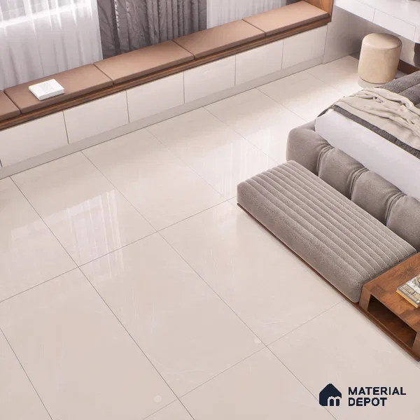 TL 01002 Nexo Beige 1200x600 mm Glossy Finish Vitrified Wall & Floor Tile - 9 mm (Sample)