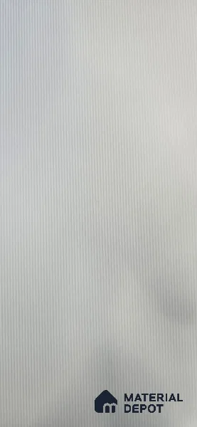 Light Cool Grey Fluted Solid Color LM 24995 8 ft x 4 ft Texture Finish Decorative Laminate - 1 mm | Suitable for TV Unit,Wardrobe, Kitchen Cabinets