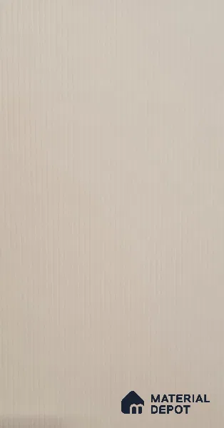 Light Beige Fluted Solid Color LM 25048 8 ft x 4 ft Texture Finish Decorative Laminate - 1 mm | Suitable for TV Unit,Wardrobe, Kitchen Cabinets