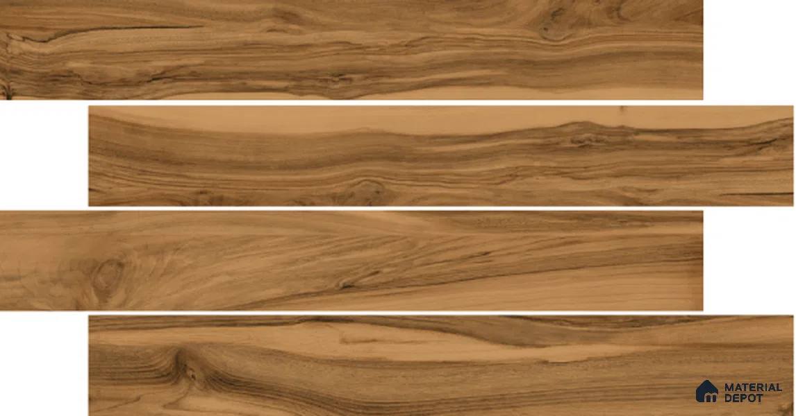 TL 02304 Wooden Special Series 1400 x 200 mm Non Rectified Original Mould Tile Plank | 2-3 mm Spacer is Mandatory (Sample)