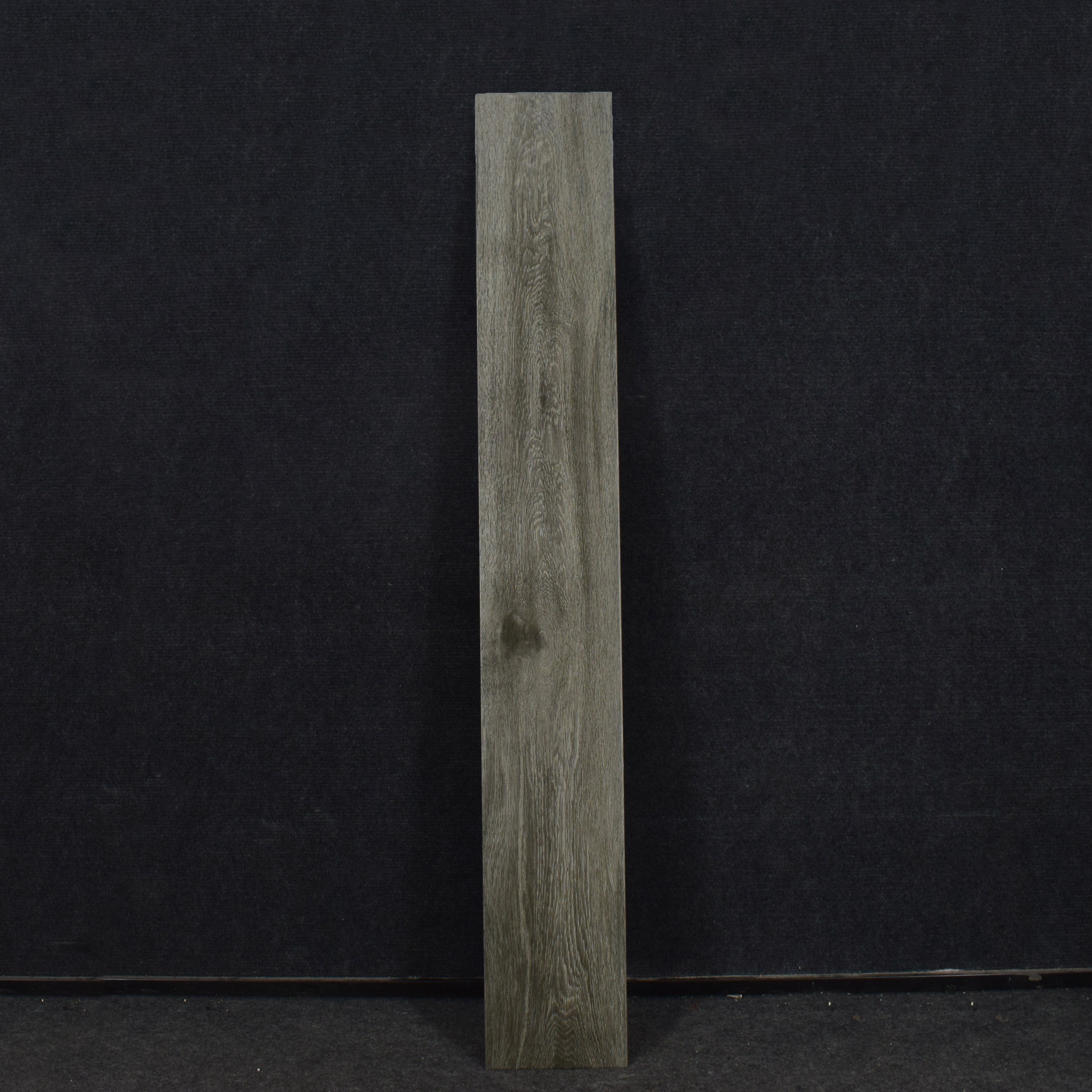 TL 01240 C Oaklore Nero 1400x200 mm Matte Finish Vitrified Wooden Look Floor Tile - 9 mm | 2-3 mm Spacer is Mandatory (Sample)