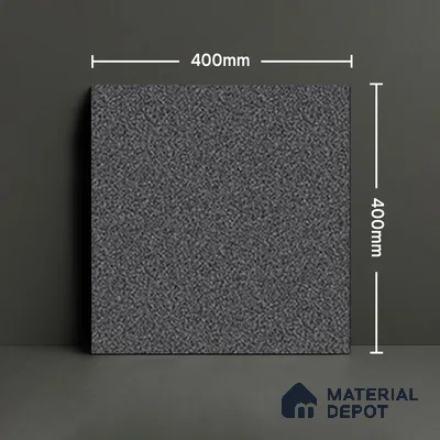 Parking Floor Tile TL 07558 Obsidian Eclipse | 16 x 16 inch | Anti Skid Matte Finish Heavy Duty Vitrified Tile - 12 mm | Suitable For Bathroom, Terrace, Balcony | Pattern Alignment May Vary | 2-3 mm Spacer is Mandatory
