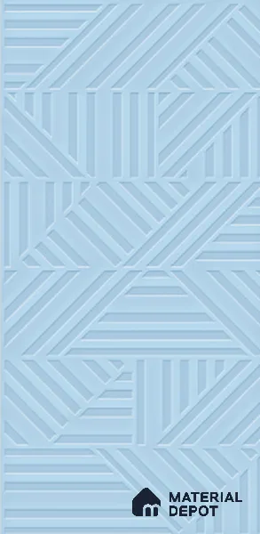 TL 00699 E Oceanic Surfer Series Marine Blue Matte Finish 4 ft x 2 ft Full Body Vitrified Tile - 9 mm (Sample)