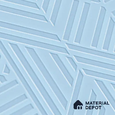 TL 00699 E Oceanic Surfer Series Marine Blue Matte Finish 4 ft x 2 ft Full Body Vitrified Tile - 9 mm (Sample)
