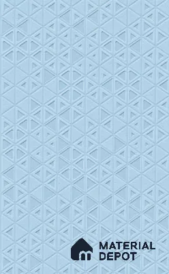 TL 00699 H Oceanic Surfer Series Pattern 7 Blue Chrome Finish 4 ft x 2 ft Full Body Vitrified Tile - 9 mm (Sample)