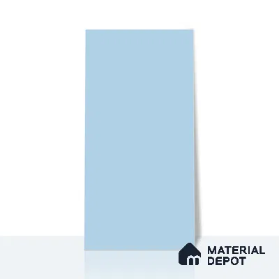 TL 00699 Oceanic Surfer Series Sky Blue Matte Finish 4 ft x 2 ft Full Body Vitrified Tile - 9 mm (Sample)