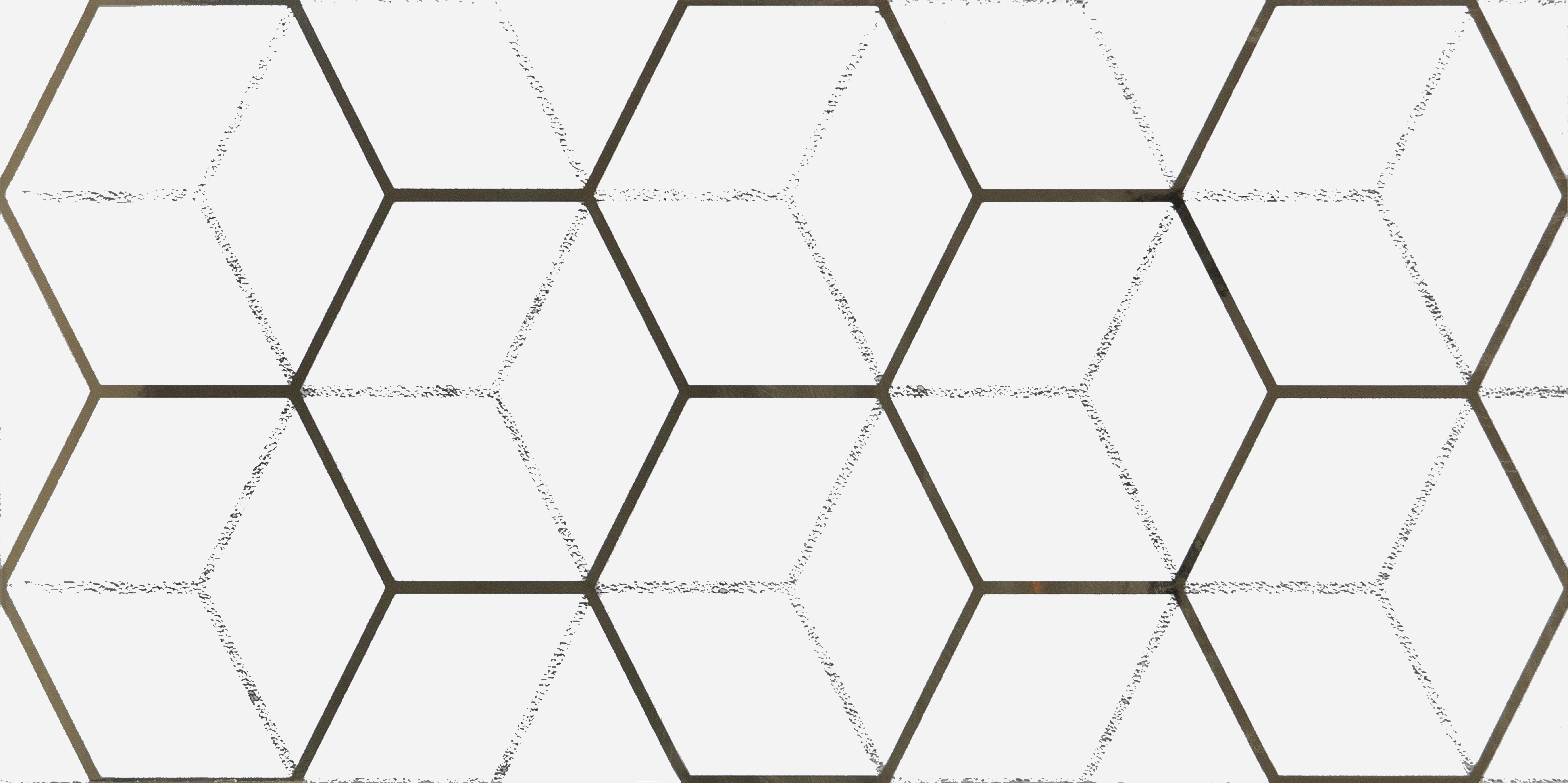 Glass Highligter Wall Tile TL 00265 Shadow Hive 2 ft x 1 ft Glossy Finish Ceramic Tile - 9 mm | Suitable For Bathroom, Kitchen Backsplashes