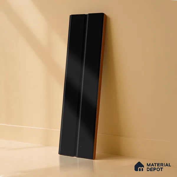Subway Fluted Wall Tile TL 04960 B Elegancia Knight Rider 12 x 4 inch Ceramic Matte Finish - 7.5 mm | Suitable for Highlighter Walls, Foyer, Bathroom, Kitchen Wall & Backsplashes