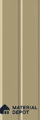 Subway Fluted Wall Tile TL 04960 C Elegancia Florentine Brown 12 x 4 inch Ceramic Matte Finish - 7.5 mm | Suitable for Highlighter Walls, Foyer, Bathroom, Kitchen Wall & Backsplashes