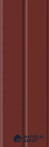Subway Fluted Wall Tile TL 04960 G Elegancia Terracota Rosa 12 x 4 inch Ceramic Matte Finish - 7.5 mm | Suitable for Highlighter Walls, Foyer, Bathroom, Kitchen Wall & Backsplashes (Sample)