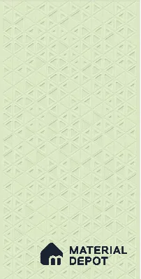 TL 00697 D Oliva Verde Series Pattern 3 Green Matte Finish 4 ft x 2 ft Full Body Vitrified Tile - 9 mm (Sample)