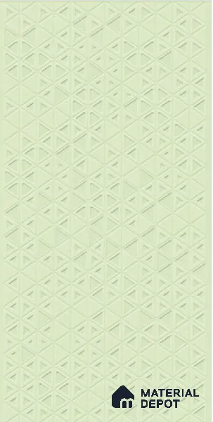 TL 00697 D Oliva Verde Series Pattern 3 Green Matte Finish 4 ft x 2 ft Full Body Vitrified Tile - 9 mm (Sample)