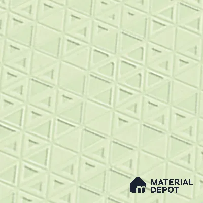 TL 00697 D Oliva Verde Series Pattern 3 Green Matte Finish 4 ft x 2 ft Full Body Vitrified Tile - 9 mm (Sample)