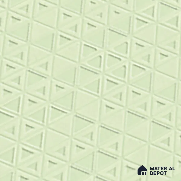 TL 00697 D Oliva Verde Series Pattern 3 Green Matte Finish 4 ft x 2 ft Full Body Vitrified Tile - 9 mm (Sample)