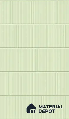 TL 00697 G Oliva Verde Series Pattern 6 Green Chrome Finish 4 ft x 2 ft Full Body Vitrified Tile - 9 mm