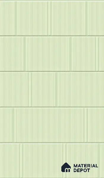 TL 00697 G Oliva Verde Series Pattern 6 Green Chrome Finish 4 ft x 2 ft Full Body Vitrified Tile - 9 mm