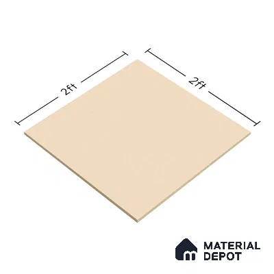 TL 02261 B Dutch White 2 ft x 2 ft Matte Finish Digital Vitrified Floor & Wall Tile - 9.5 mm
