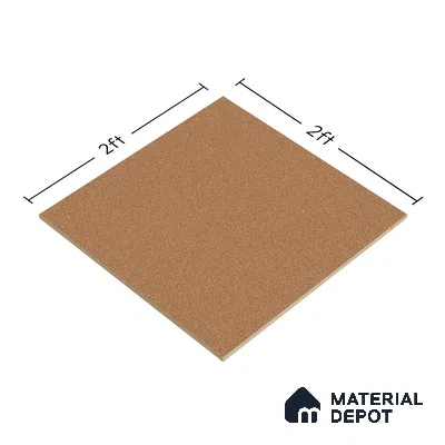 TL 02261 C Chamoisee Brown 2 ft x 2 ft Matte Finish Digital Vitrified Floor & Wall Tile - 9.5 mm