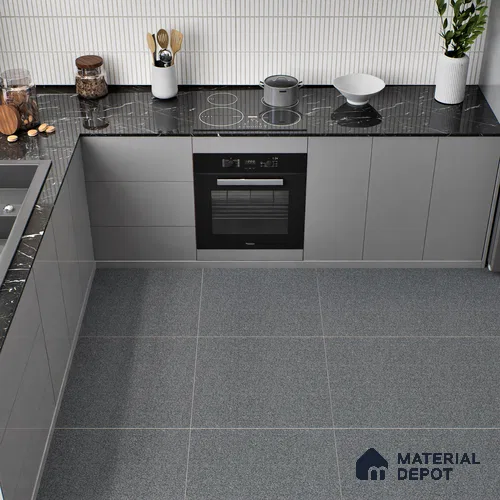 TL 02261 Black Olive 2 ft x 2 ft Matte Finish Digital Vitrified Floor & Wall Tile - 9.5 mm