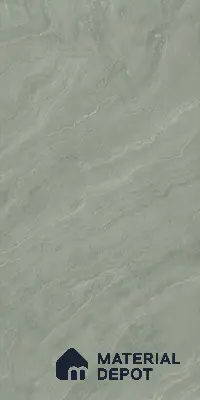 Marble Floor & Wall Tile | TL 00681 Olive Green 4 ft x 2 ft Matte Finish Full Body Vitrified Tile - 9 mm | Suitable For Living Room, Bedroom, Dining Area