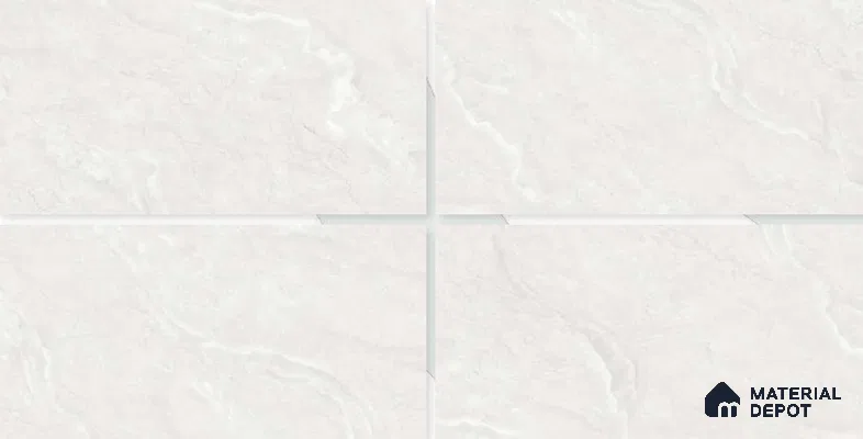 Marble Floor & Wall Tile TL 02214 Omani Grey 4 ft x 2 ft Glossy Finish Vitrified Tile - 9 mm (Random 3)