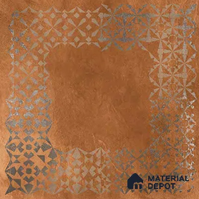 TL 00891 B Ontario Moccasin Decor 600 x 600 mm Carving Matte Finish Tile (Sample)