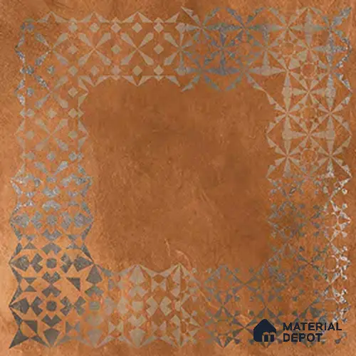 TL 00891 B Ontario Moccasin Decor 600 x 600 mm Carving Matte Finish Tile