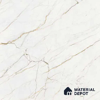 TL 01053 Opera White 600 x 600 mm Carving Matte Finish Tile - 9 mm (Sample)