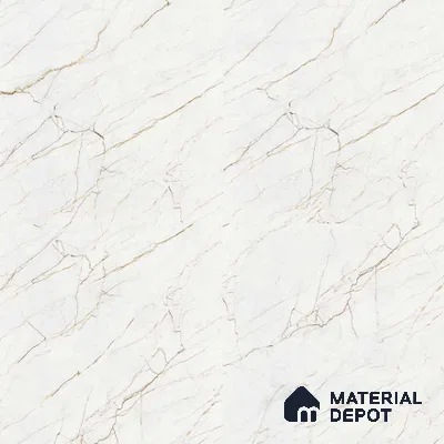 TL 01053 Opera White 600 x 600 mm Carving Matte Finish Tile - 9 mm (Sample)