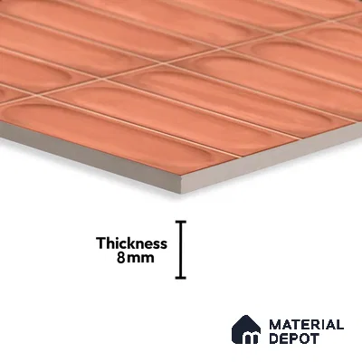 Highlighter Wall Tile TL 06540 C Lorient Fenta 2 ft x 1 ft Ceramic Matte Finish - 8 mm | Suitable for Living Room, Kitchen & Bathroom (Sample)