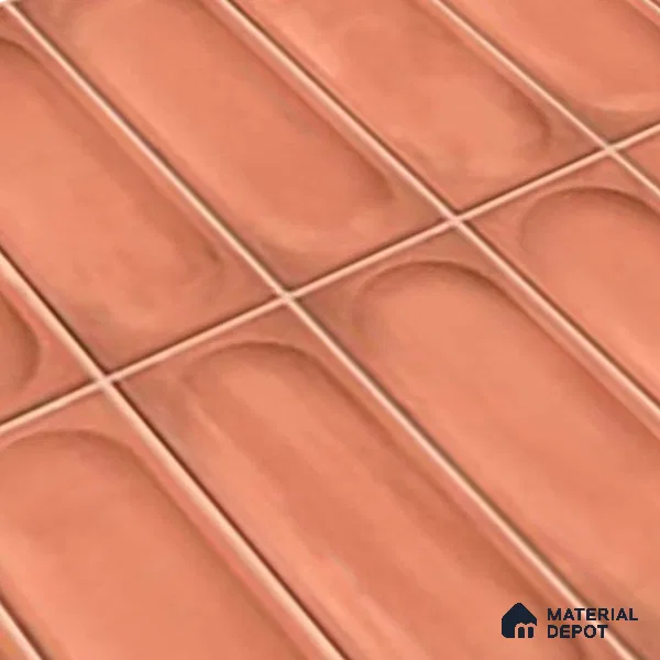 Highlighter Wall Tile TL 06540 C Lorient Fenta 2 ft x 1 ft Ceramic Matte Finish - 8 mm | Suitable for Living Room, Kitchen & Bathroom (Sample)