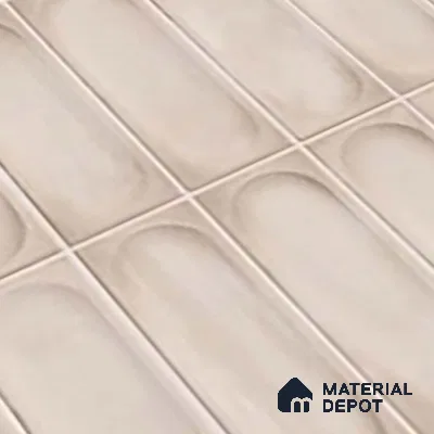 Highlighter Wall Tile TL 06540 F Lorient Gris 2 ft x 1 ft Ceramic Matte Finish - 8 mm | Suitable for Living Room, Kitchen & Bathroom (Sample)